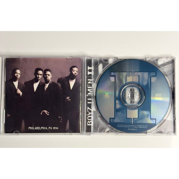 Boyz II Men – II [1994 CD, Motown 314530323-2] R&B Soul Classic Album - Picture 4 of 7
